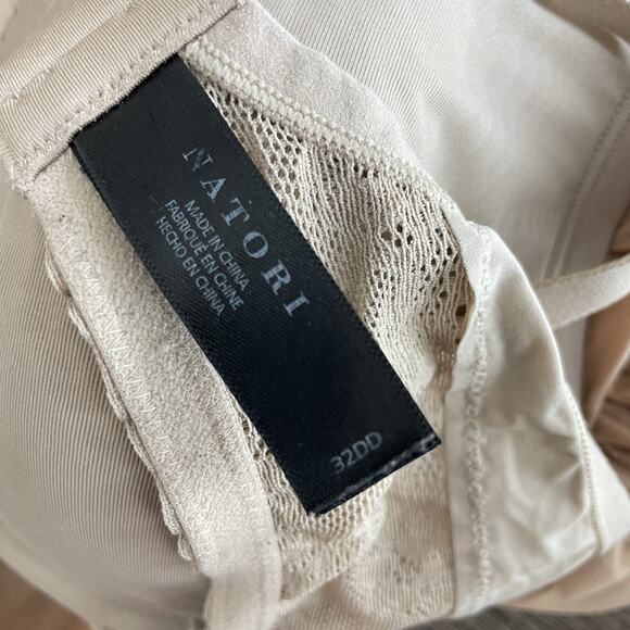 Natori Size 32DD Bliss Perfection T-Shirt Bra Underwire Padded Nude Cream 721154 - Picture 5 of 5